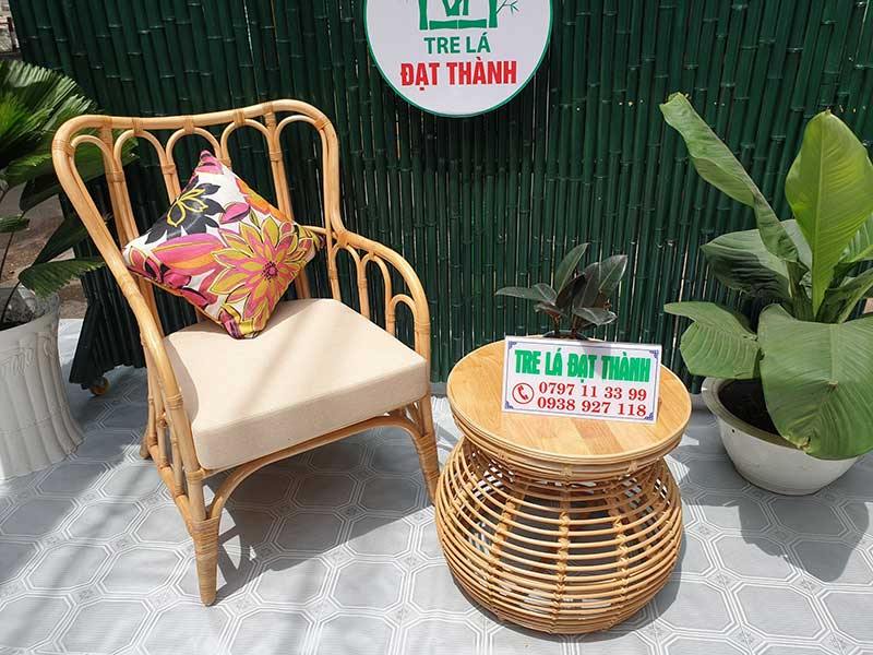 Bàn Mây Tròn - BMT009